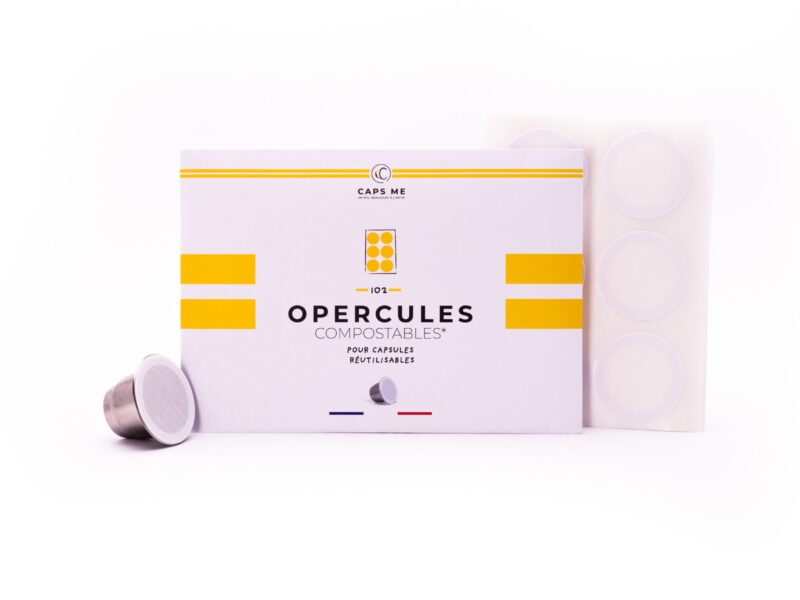 Opercules compostables Pack 100u